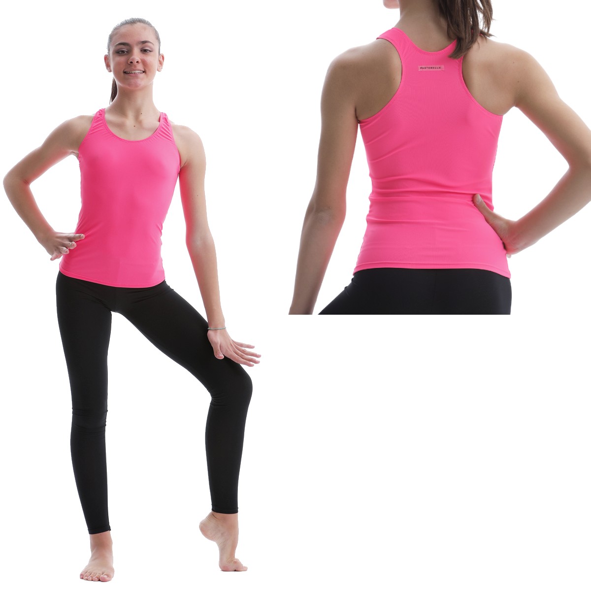 Camiseta sin mangas con espalda nadadora Funny Pastorelli DPEF-01 – Image 3