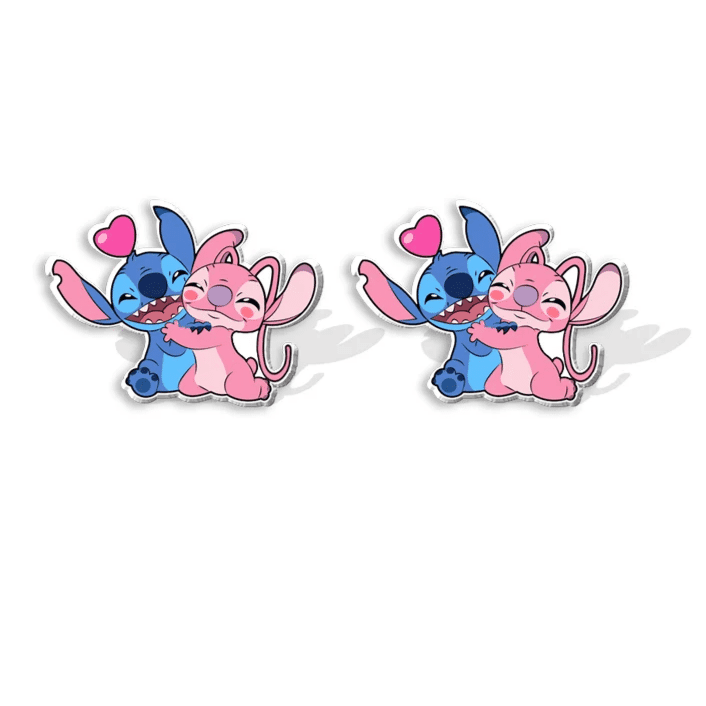 Boucles d’Oreilles Stitch et Angel – Image 3