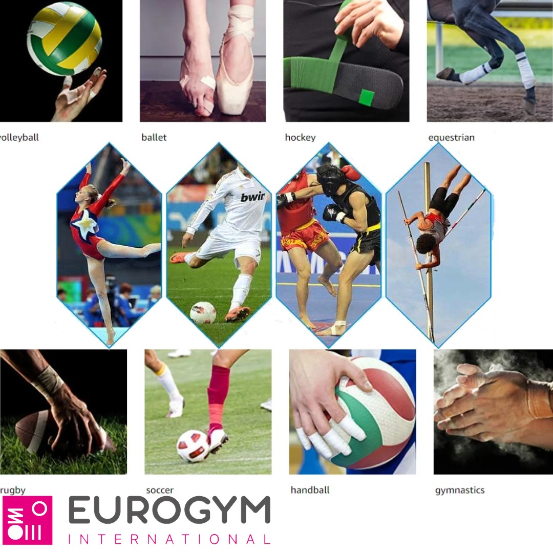 Adhesive Tape Strap 100% cotton Eurogym BAS-1 – Image 4