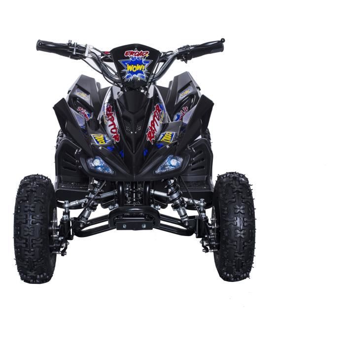 BIKEROAD Quad Electrique Raptor 800W Bleu avec LED – Quad enfant – Image 3