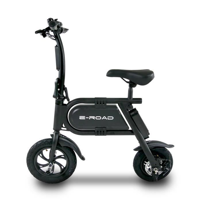 E-ROAD Trottinette Draisienne électrique – Pixie – 350 W – 36 V – 4 Ah – Noir – Image 4