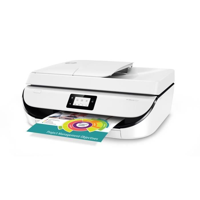 HP Imprimante 4 en 1- Officejet 5232 -WIFI- couleur- Jet d’encre- Eligible Instant Ink – 4 mois d’essai offerts inclus* – Image 5
