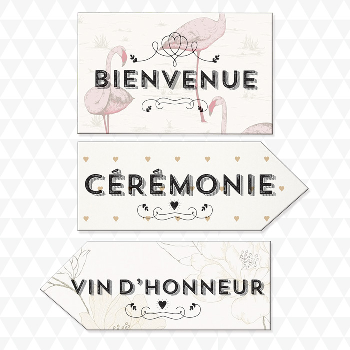 Kit Panneaux de Mariage Vintage – Image 4