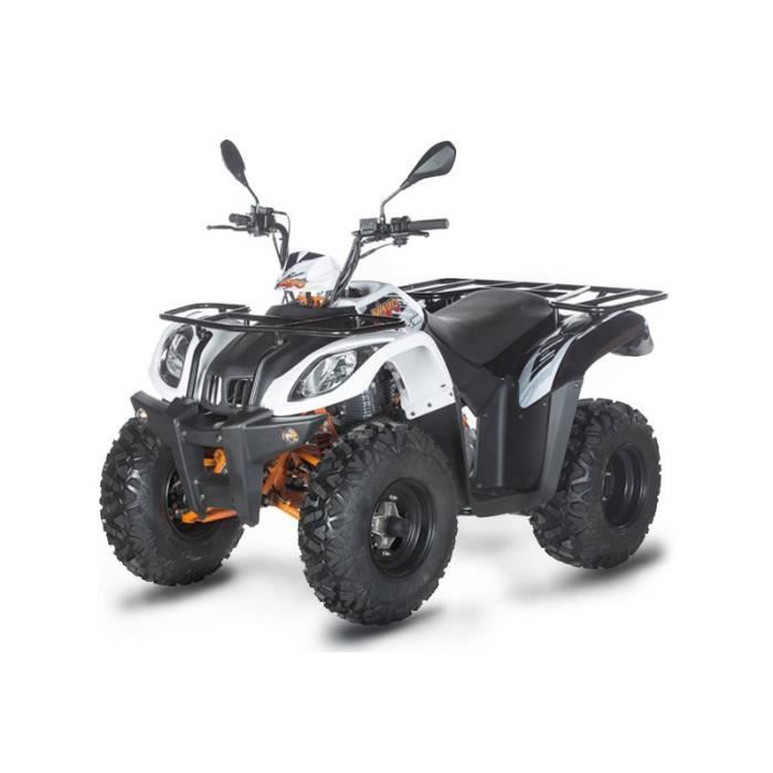 Quad 200cc homologué Kayo bull – – sans montage et mise en routesans montage et mise en routeblanc- Blanc – Image 3