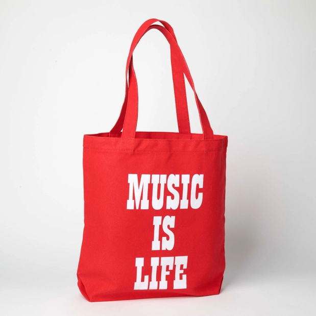 Tote Bag Snoopy – Music is Life – Image 3